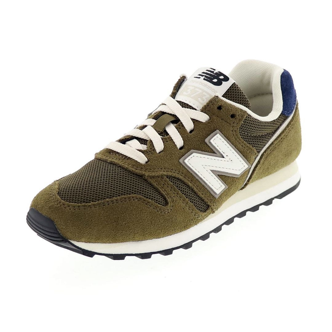 new balance ニューバランス 373 メンズ スニーカー ローカット カジュアル シューズ NB ML373XD2 D幅 カーキ  2025秋冬 新作