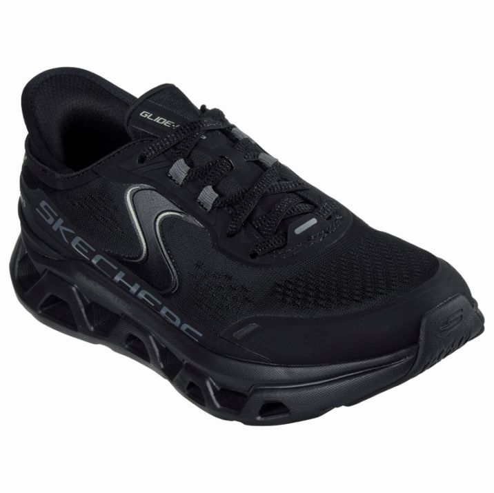 SKECHERS スケッチャーズ スリップインズ グライドステップ アルタス レディース スニーカー  150510 BBK GLIDE-STEP ALTUS 調整可能な靴ひも