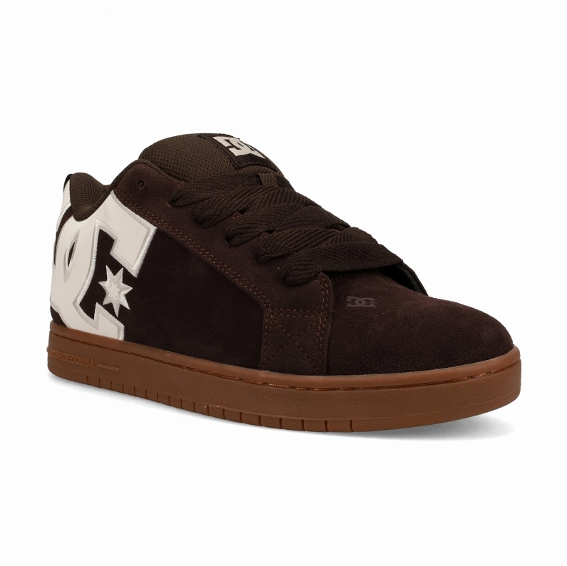 DC SHOES ディーシーシューズ メンズ スニーカー COURT GRAFFIK SE ブラウン DC01665 DM251017