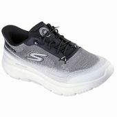 SKECHERS スケッチャーズ メンズ スニーカー ゴーウォーク マックスクッショニング ハイパーバースト 217128 スリップインズ ホワイト×ブラック|サ行|ブランド一覧