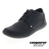 conqueror shoes コンカラー マンハッタン メンズ カジュアルシューズ チャッカブーツ MANHATTAN EX 71970 ジャパンフィット オールブラック 黒|カ行|ブランド一覧