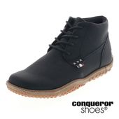 conqueror shoes コンカラー クレスト エスアール メンズ カジュアルシューズ チャッカブーツ 防水 防滑 CREST SR WATER-TEX 92670 ブラック|カ行|ブランド一覧