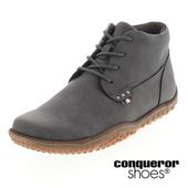conqueror shoes コンカラー クレスト エスアール メンズ カジュアルシューズ チャッカブーツ 防水 防滑 CREST SR WATER-TEX 12370 グラナイトグレー|カ行|ブラ