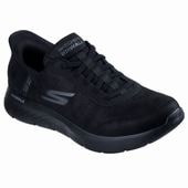 SKECHERS スケッチャーズ スリップインズ メンズ スニーカー カジュアルシューズ  スリッポン 216326 ゴーウォーク フレックス - スムース モーション 25秋冬新作 ブラック |サ行
