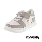 モズ MOZ 25101 キッズスニーカー ジュニアシューズ 子供靴 運動靴 履きやすい 軽い ベルクロベルト ゴム紐  Oak/C オーク ホワイト|マ行|ブランド一覧