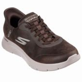 SKECHERS スケッチャーズ スリップインズ メンズ スニーカー カジュアルシューズ スリッポン 216326 ゴーウォーク フレックス - スムース モーション 25秋冬新作 ブラウン|サ行|ブ