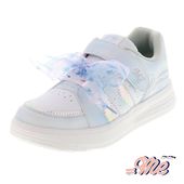 イコールミー キッズ スニーカー 2WAY リボン 厚底 軽量 ベルクロ ME-3754 女の子 マルチ シフォン キラキラ|スニーカー|キッズ