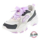 ニーモ ni-mo キッズ スニーカー ジュニア シューズ NM J133 ATSUZOKO デニム 女の子 ガールズ スタイルアップ サテン 厚底 防臭 抗菌 普通幅 2E ムーンスター |ナ行|ブ