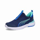 PUMA プーマ キッズ クルーズ プロフォーム イーズイン スニーカー 310250 02 クラブ ネイビー/ハイパーリンク ブルー ローカット ジュニア スッとIN|ハ行|ブランド一覧