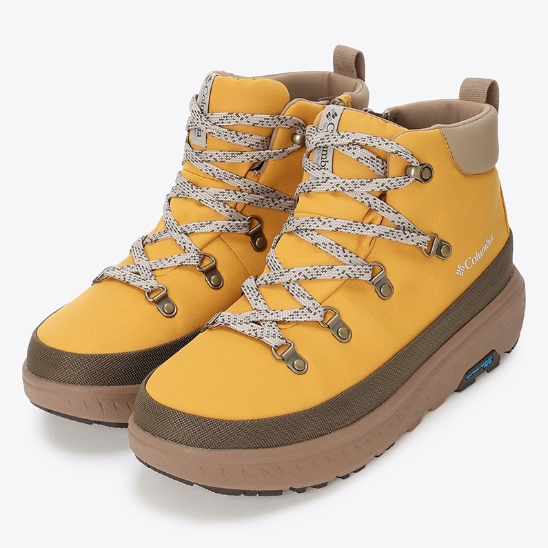 Columbia コロンビア レディース ブーツ イエローテイル アイスマジック ショーティ ウォータープルーフ YU1461 373 WOMENS 保温 防水 2025秋冬新作 Curry