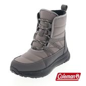 レディースブーツ ジッパー付き レースアップブーツ 透湿 防水ブーツ 冬 雪道 滑りにくい靴 Coleman コールマン 1X461CJ N3 グレー|カ行|ブランド一覧