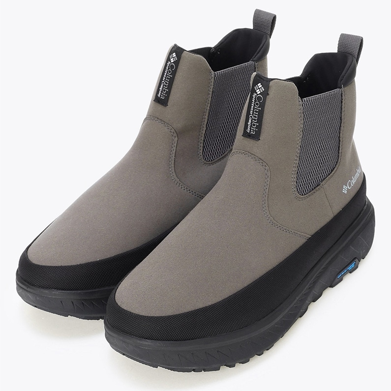 Columbia コロンビア メンズブーツ イエローテイル アイスマジック サイドゴア ウォータープルーフ YU1945 082 保温 防水 新作 Silver Grey グレー