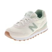 new balance ニューバランス 515 レディース スニーカー ローカット カジュアル シューズ NB WL515SGM B幅 オフホワイト/グリーン 通学 通勤|ナ行|ブランド一覧