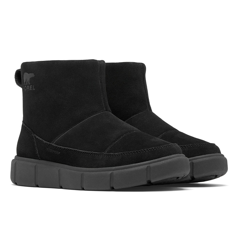 SOREL ソレル レディース ブーツ エクスプローラー3 スリッポン ウォータープルーフ NL5122 010 ブラック 黒 WOMENS 防水 