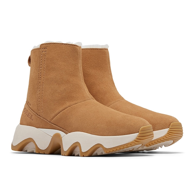 SOREL ソレル レディース ブーツ キネティック インパクト ショートブーツ ウォータープルーフ NL5196 253 Tawny Buff  WOMENS