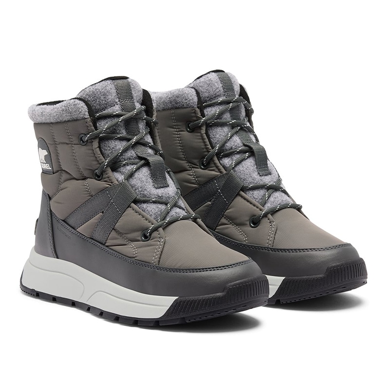 ソレルブーツ　グレー　25㎝ ソレル SOREL W WHITNEY II PLUS LACE WP Chrome-Grey/Quarry [NL5162