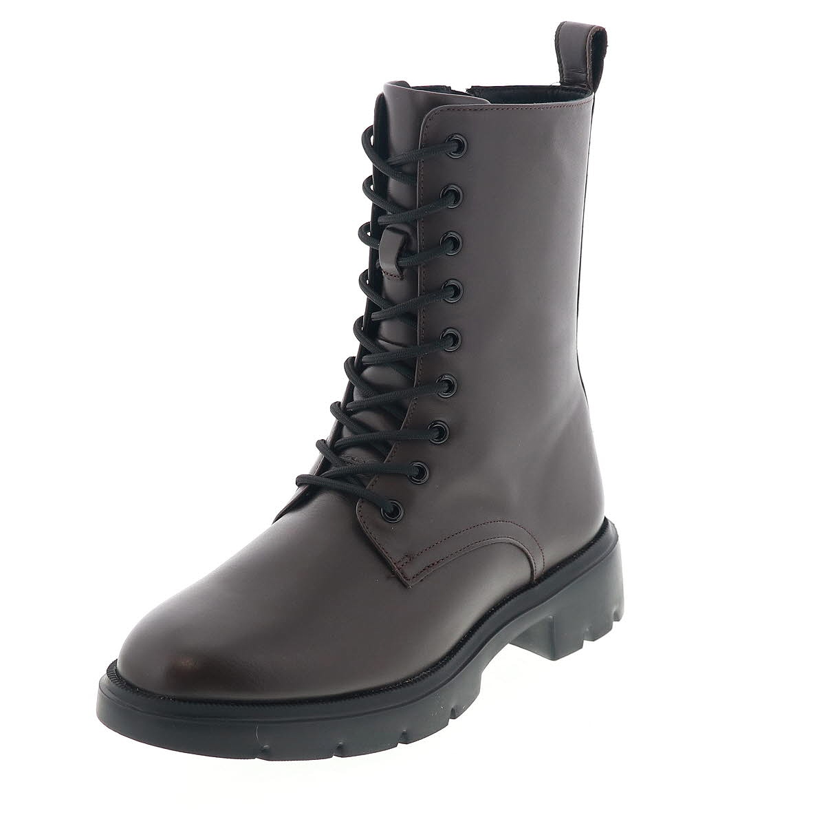 アキュアーズ レディース カジュアル レースアップ ブーツ ジップアップ AcureZ AO-10255 GORE-TEX 全天候型 213 COFFEE コーヒー 防水 消臭 3E幅