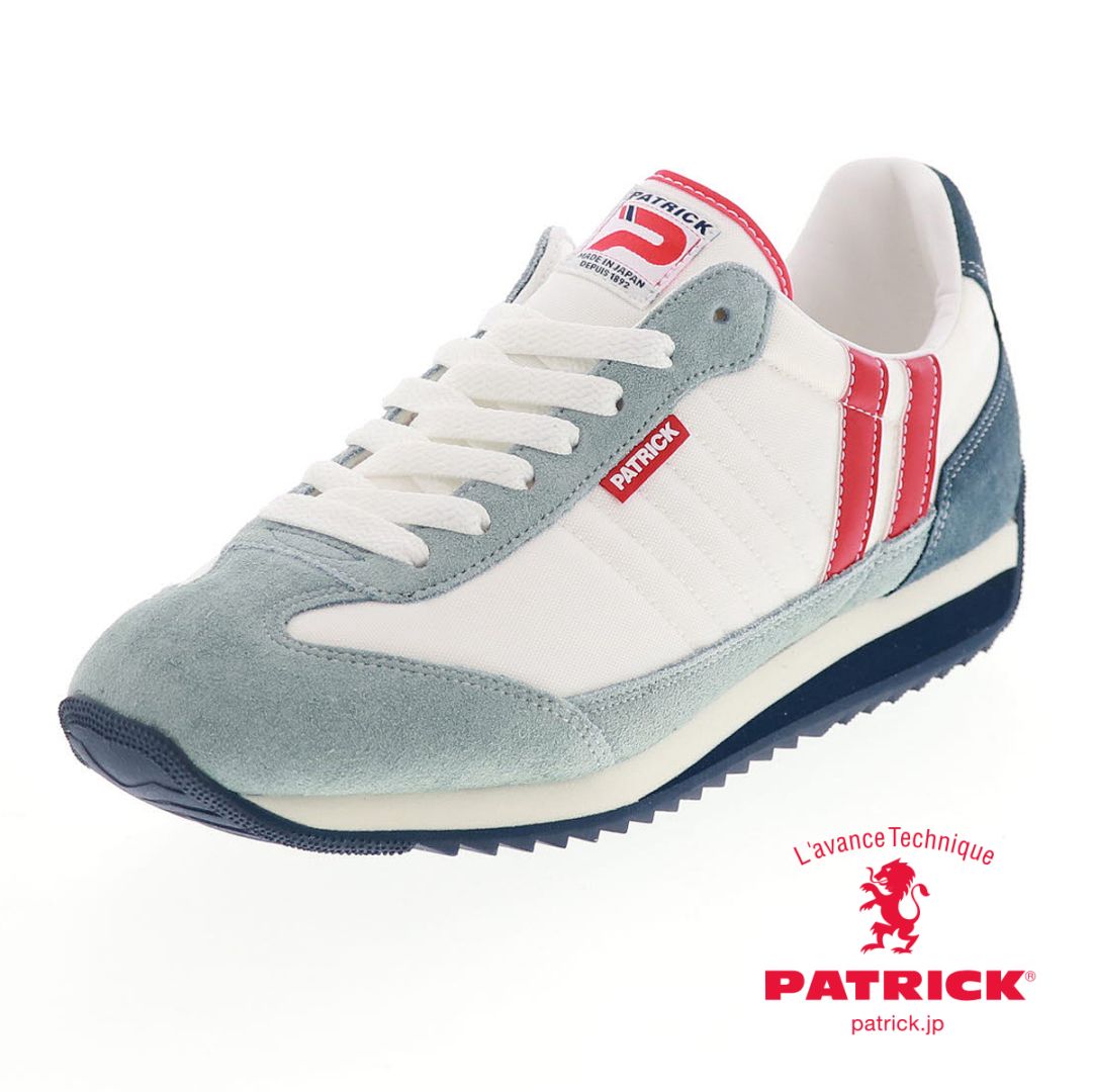 パトリック マラソン メンズ スニーカー カジュアル シューズ PATRICK MARATHON 94570 HAKKA ハッカ ホワイト 定番モデル 日本製