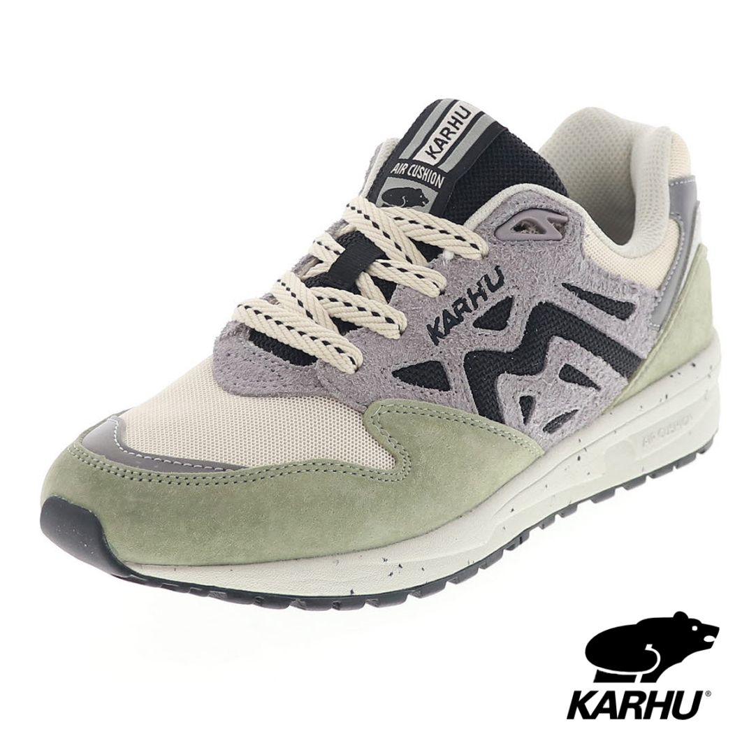 KARHU カルフ レガシー 96 レディース スニーカー ローカット スエード レザー シューズ LEGACY 96 F806088 TEA/JET BLACK