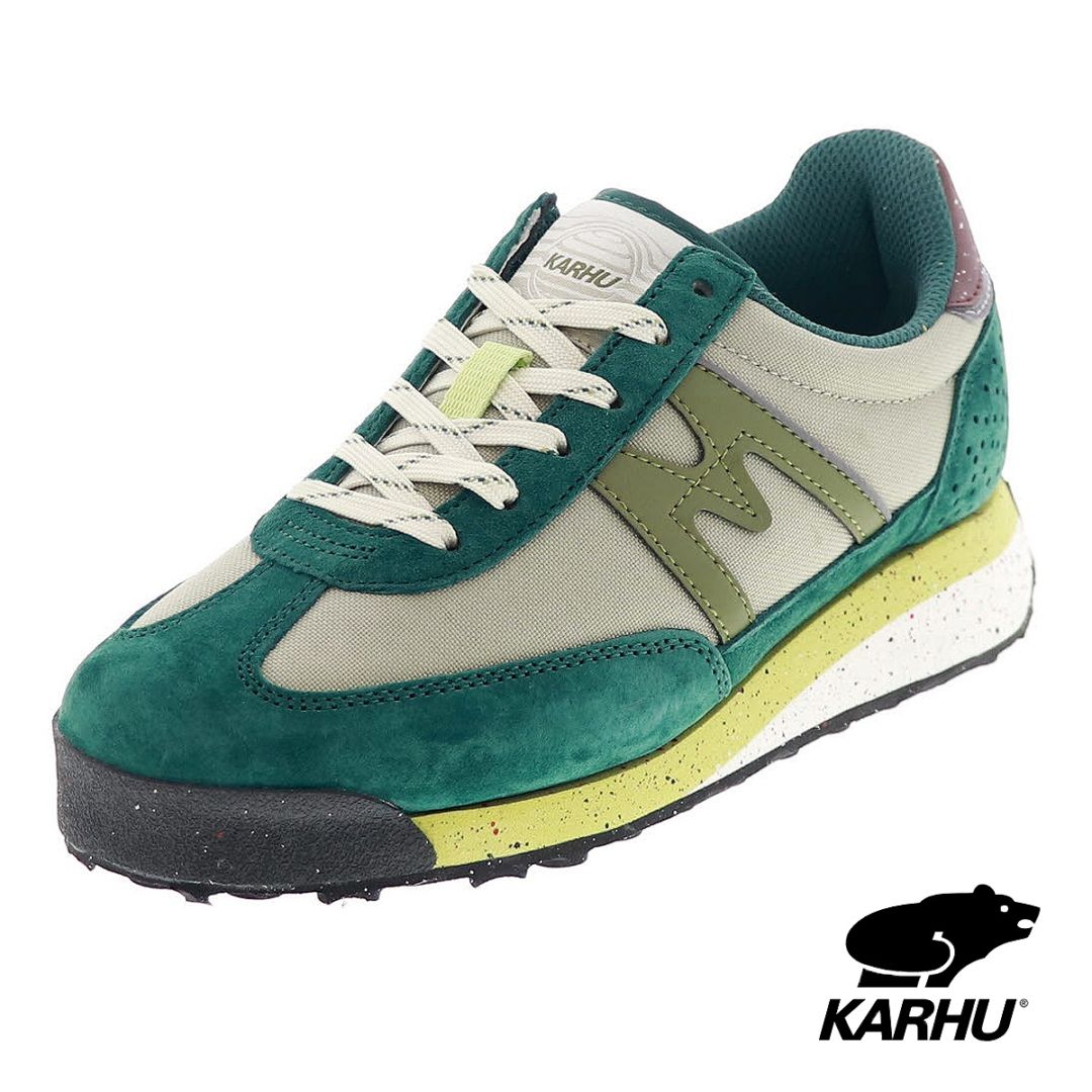 KARHU カルフ メスタリ コントロール レディース スニーカー ローカット カジュアルシューズ MESTARI CONTROL F840015 RAIN FOREST/SPHAGNUM 