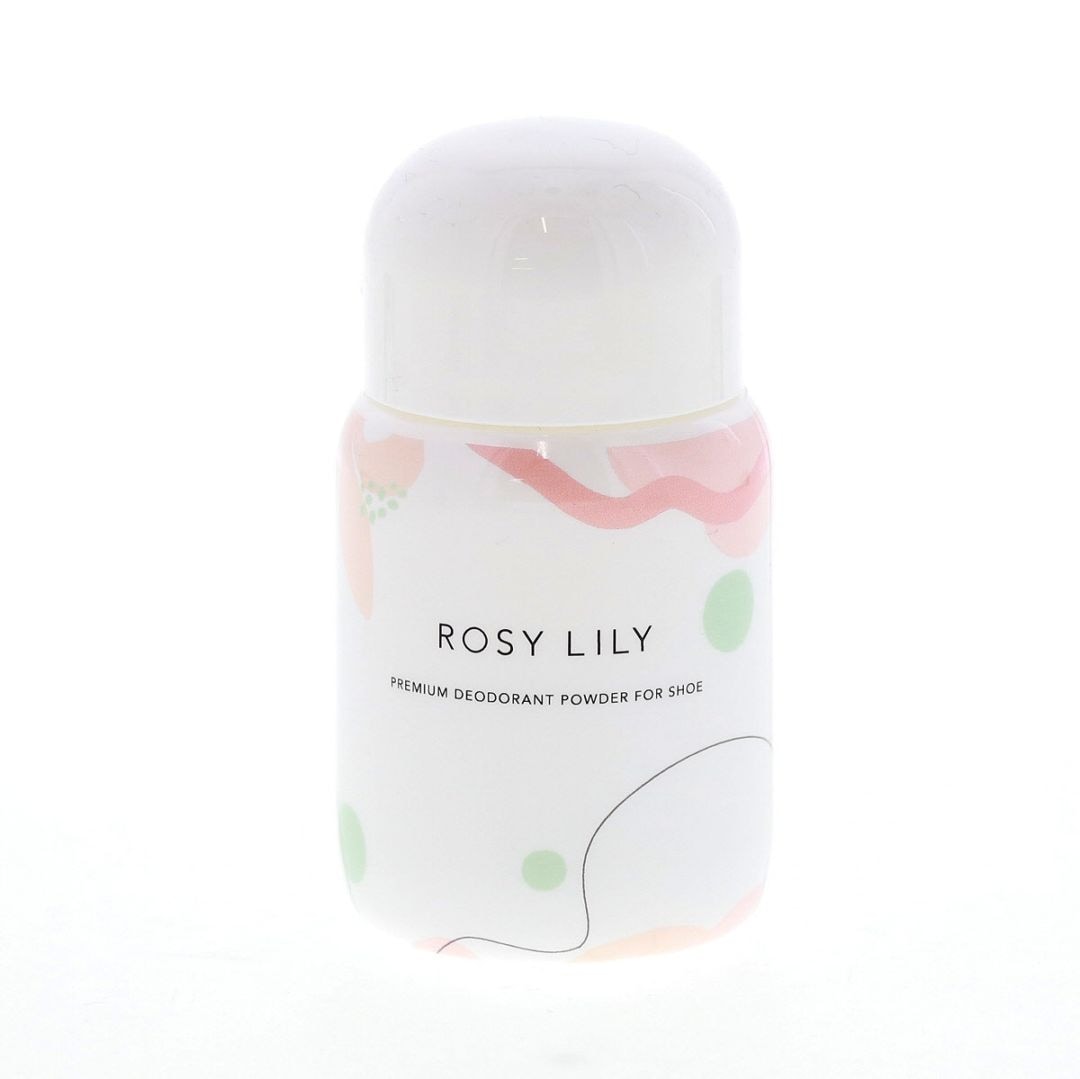 ROSY LILY ロジーリリー 驚くほどの消臭力 靴の消臭パウダー 50g シューズケア 消臭 防臭 除菌 抗菌 天然由来成分 頑固なニオイもスッキリ