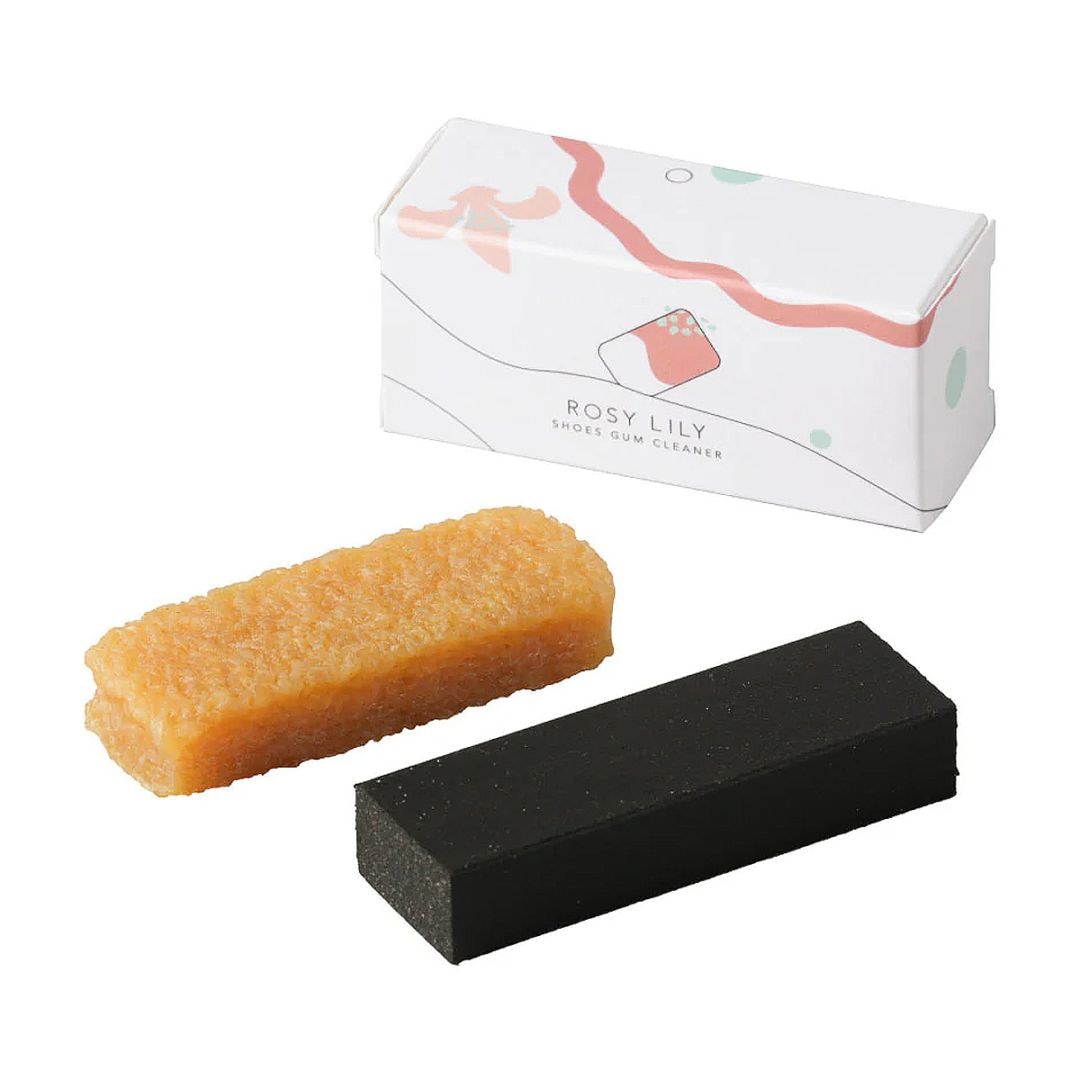 ROSY LILY ロジーリリー 靴用消しゴムセット シューズケア 天然ゴム 合成ゴム 強い付着汚れを落とす 消しゴム