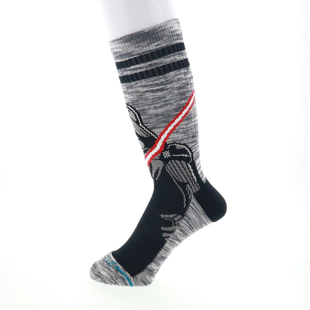 STANCE スタンス ソックス Casual コレクション DARTH CREW STAR WARS スター・ウォーズ 靴下 メンズ ブラック 黒 25.5cm〜29.0cm