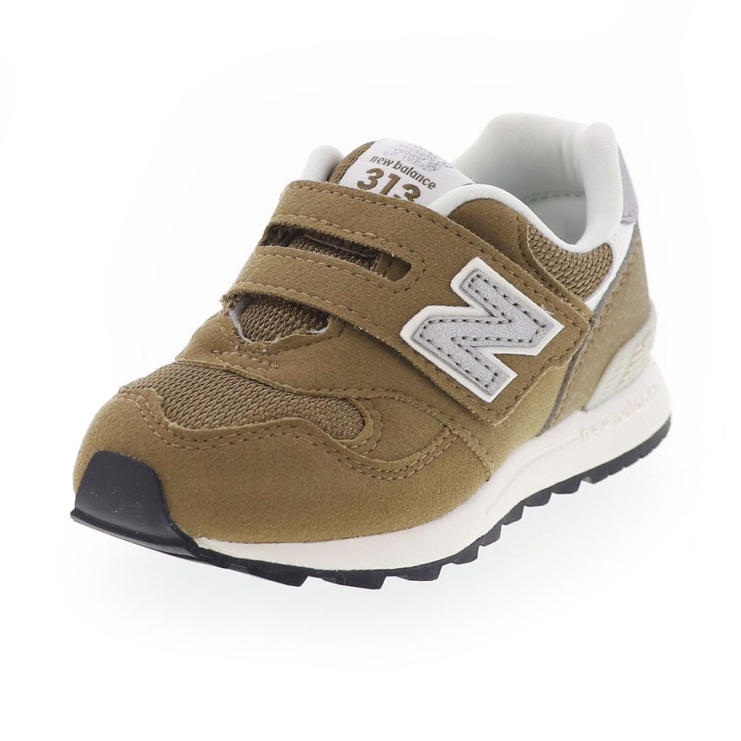 new balance ニューバランス 313 キッズ スニーカー 子供靴 男の子 女の子 運動靴 人気モデル NB IO313TH2 ブラウン 茶 13.0cm〜16.5cm