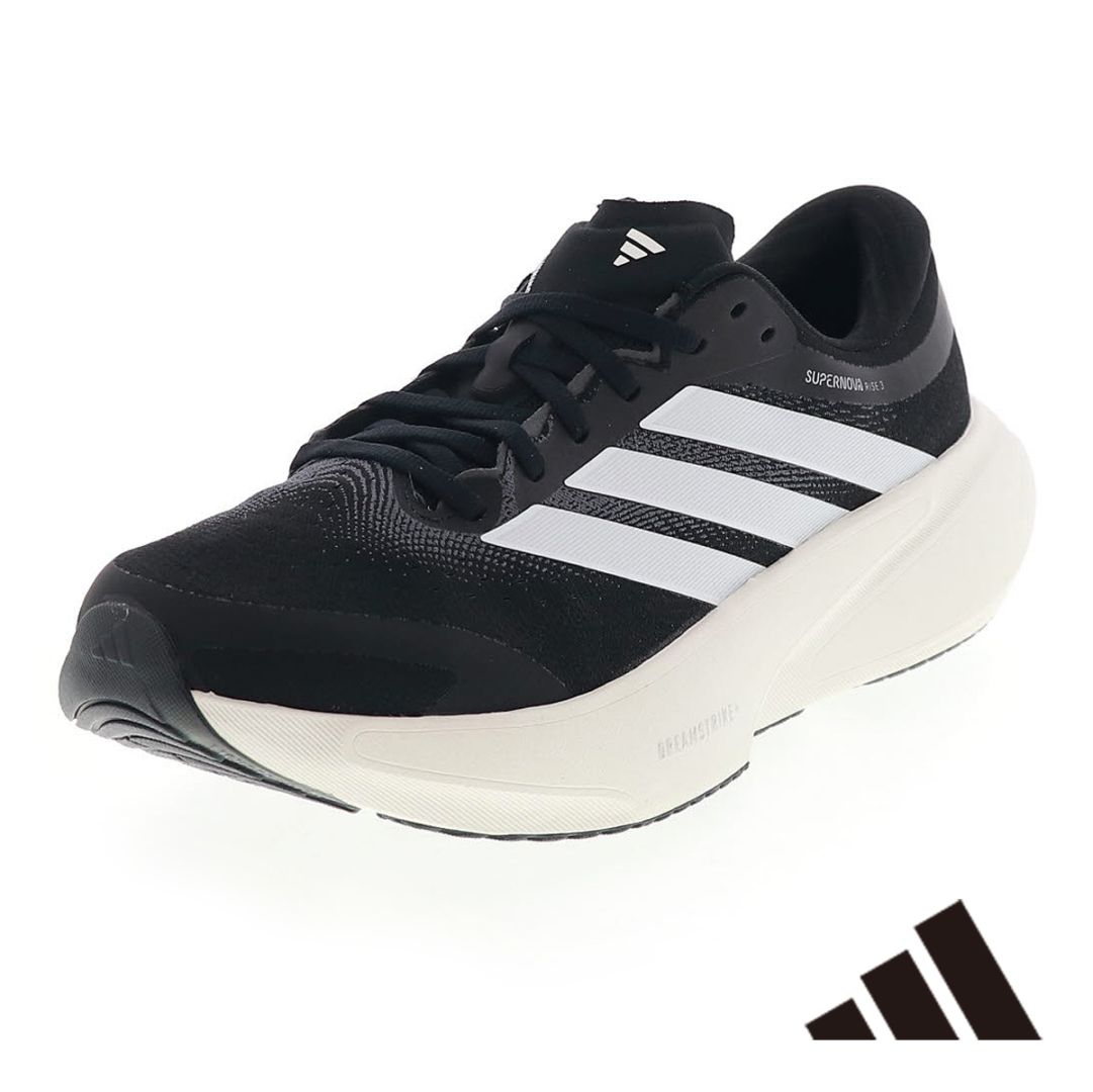 adidas アディダス スーパーノヴァ ライズ 3 ワイド JQ5953 メンズ ランニングシューズ スポーツシューズ 運動靴 ブラック/ホワイト