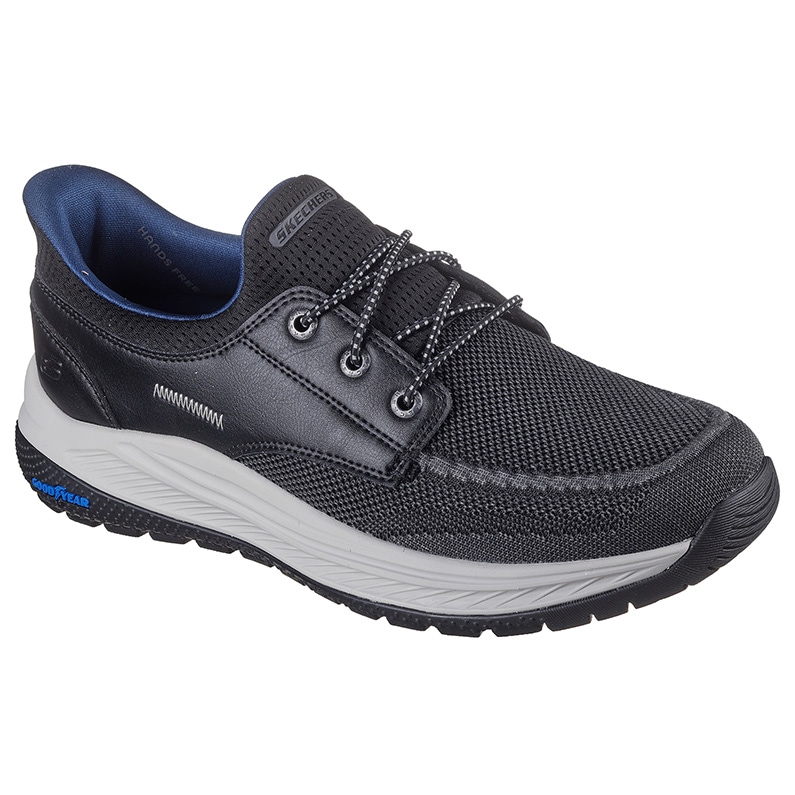 SKECHERS スケッチャーズ スリップインズ メンズ スリッポン メロエ オールデン 205467 BLK ブラック BLACK