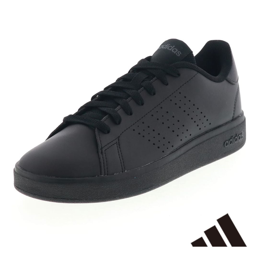 adidas アディダス アドバンコート ベース 2.0 U IG9184 メンズスニーカー ローカット コートシューズ ブラック/ブラック ADVANCOURT BASE 2.0 U