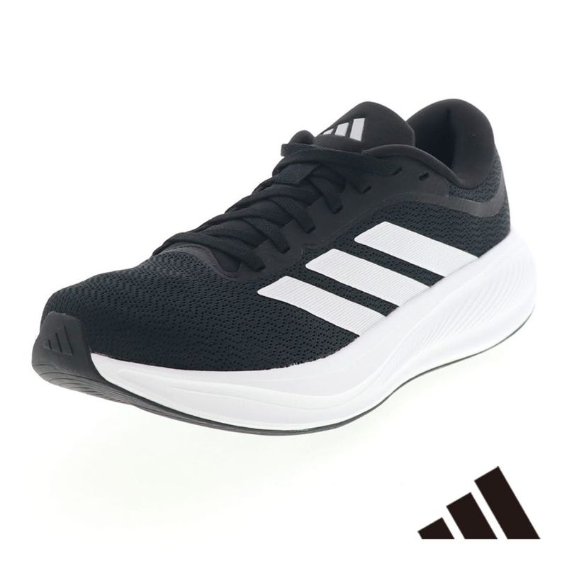 adidas アディダス レスポンス ランナー 2 KJ1736 メンズ ランニング シューズ 運動靴 スニーカー スポーツシューズ ブラック×ホワイト