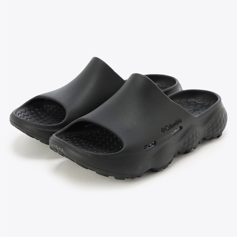 Columbia コロンビア スライブ リバイブ BM8043 010 メンズサンダル 軽くて柔らかい EVA アウトドア クロッグ サボ  ブラック