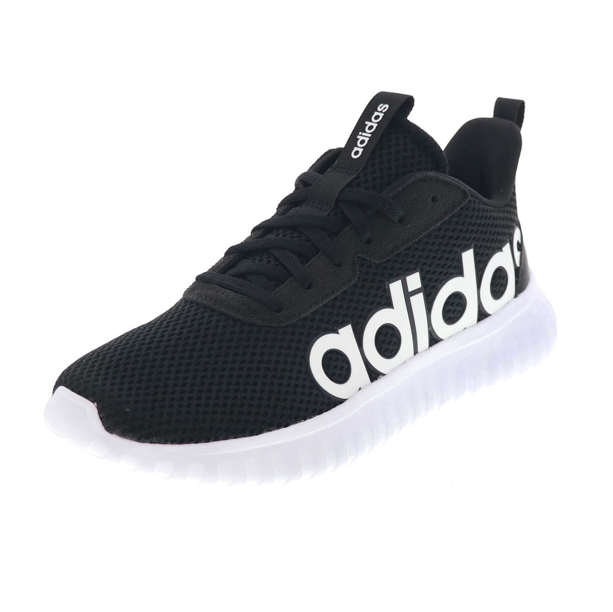 adidas アディダス メンズ スニーカー KAPTIR BASE M JR8520 ビッグロゴ ローカット シューズ ブラック/ホワイト