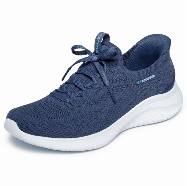 SKECHERS スケッチャーズ スリップインズ ウルトラ フレックス 4.0 レディース スニーカー 150801 NVY ネイビー