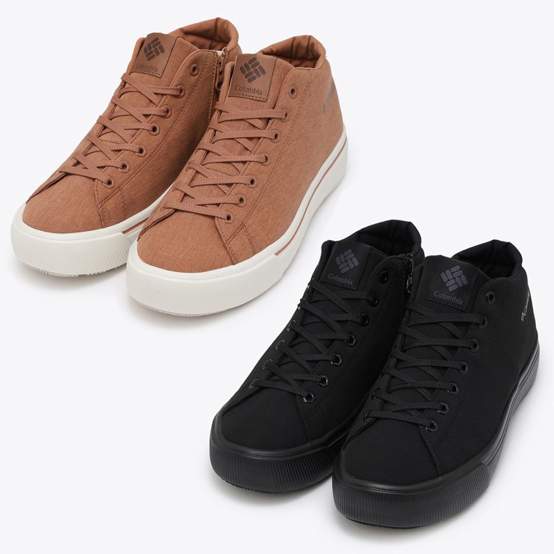 Columbia コロンビア レディース スニーカー ホーソンレイン ミッド ウォータープルーフ YU7030 010 244 防水 撥水