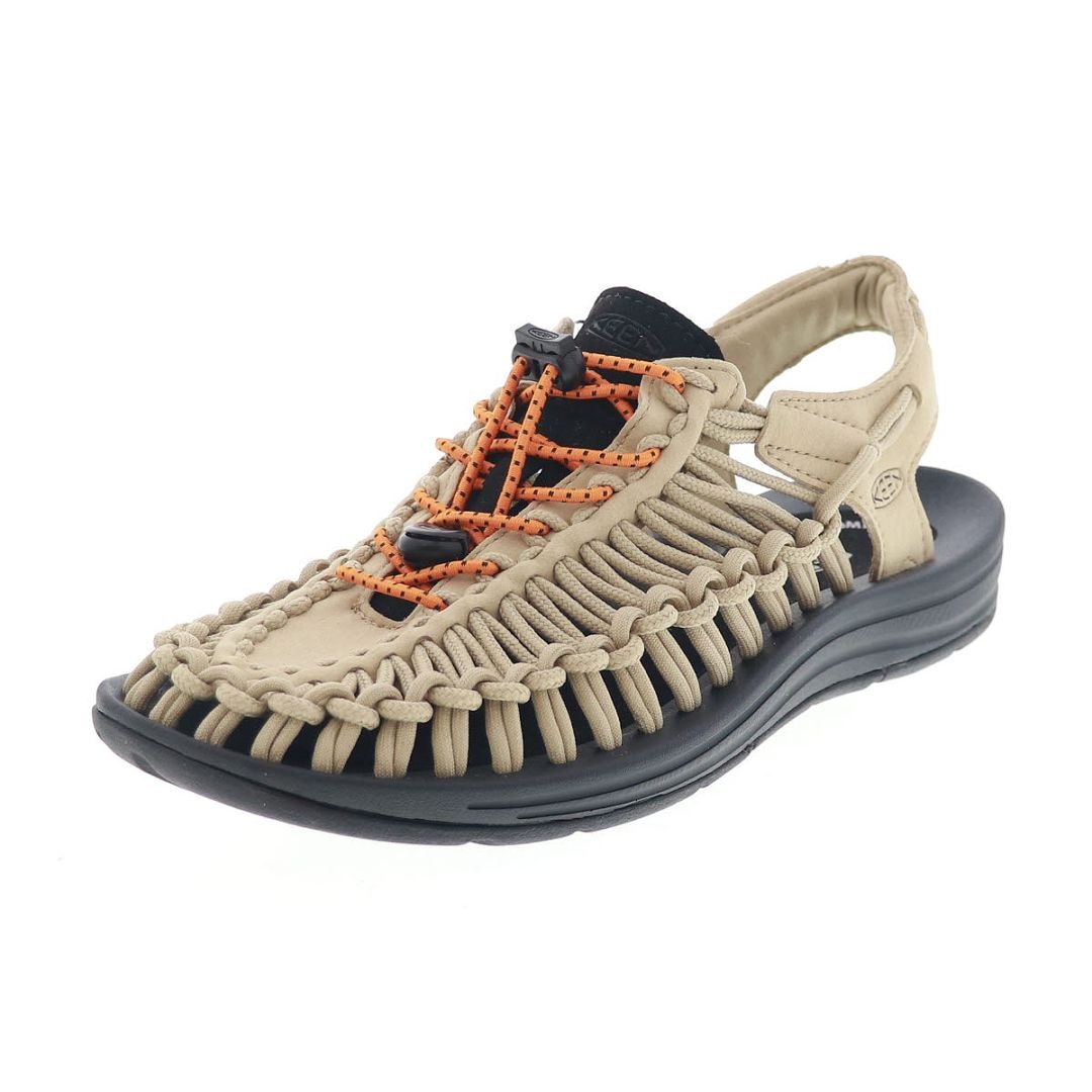 KEEN キーン ユニーク メンズ サンダル 人気 アウトドア シューズ スポサン UNEEK M 1032178 SAFARI/ORENGE PEEL サファリ 旅行 キャンプ