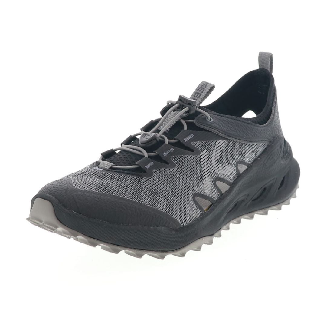 KEEN キーン メンズ ザイオニック エーディーブイ サンダル トレイルシューズ ZIONIC ADV 1031947 TRIPLE BLACK ブラック 軽量 ゴム紐 防臭