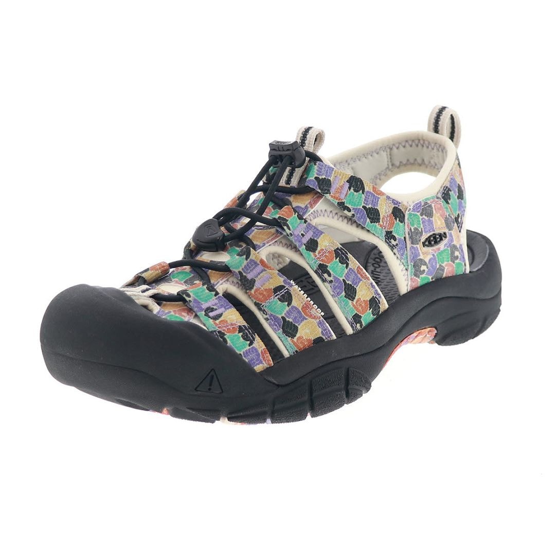 KEEN キーン メンズ サンダル ニューポート レトロ トレイル アウトドアシューズ 抗菌防臭 1032194 MULTI/PURPLE HAZE 新作