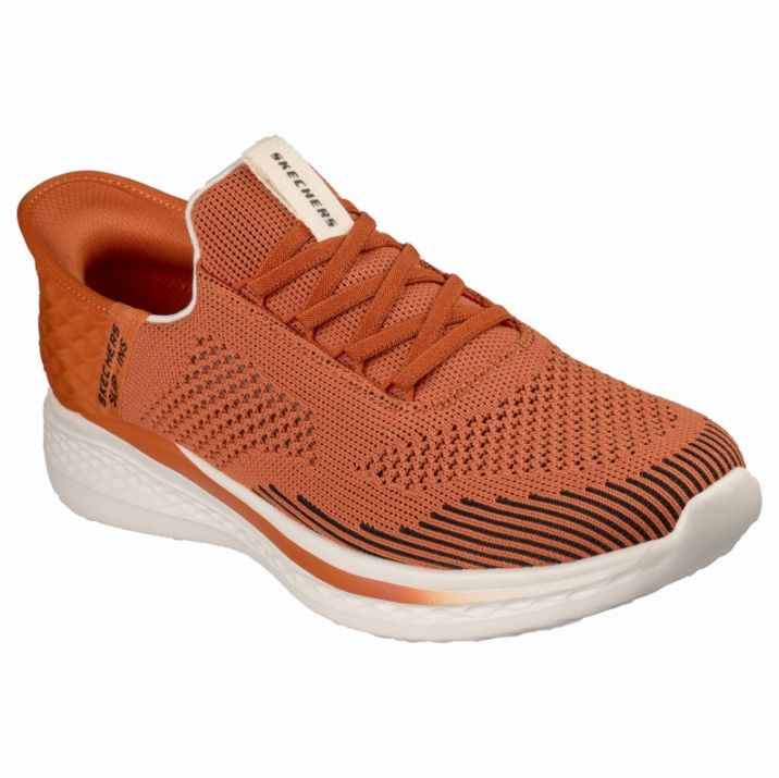 SKECHERS スケッチャーズ スリップインズ メンズ スニーカー 210810 ORG スレイド - クイント オレンジ