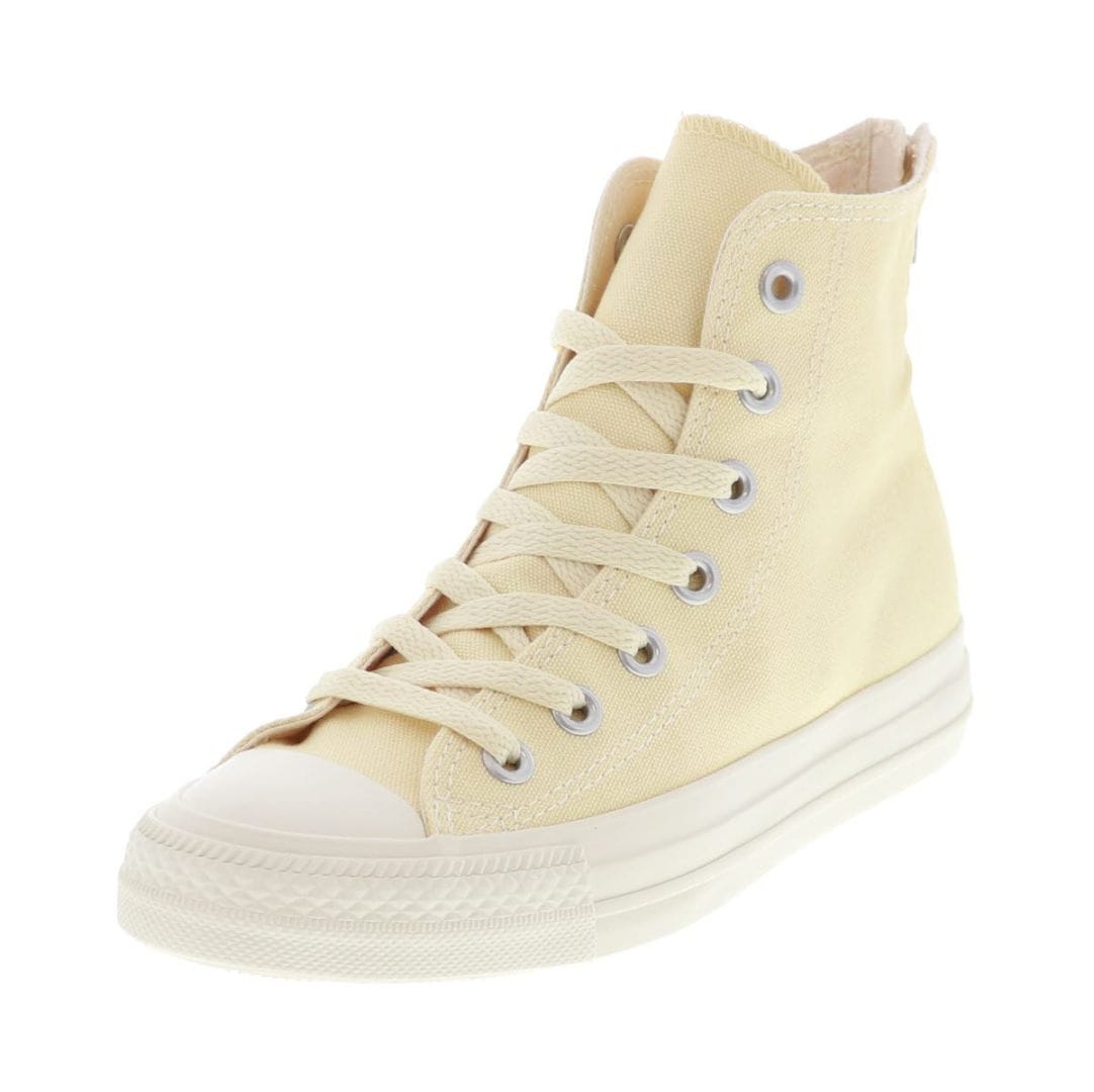 CONVERSE コンバース オールスター バックジップ HI レディース スニーカー ハイカット キャンバスシューズ CREAM クリーム 新作