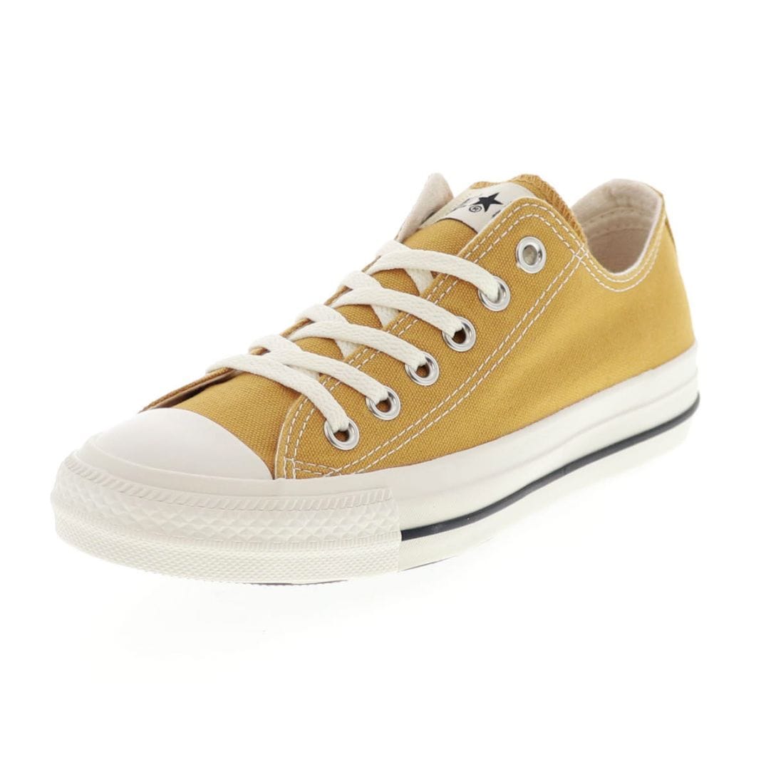 CONVERSE コンバース オールスター ウォッシュドキャンバス OX レディース スニーカー ローカット ダークイエロー 新作