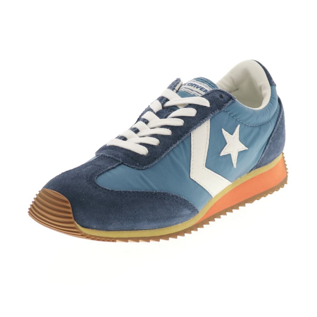CONVERSE コンバース エスティーファイヤー AG メンズ スニーカー ローカット STFIRE AG 薄底 33702481 ブルー/バーントオレンジ