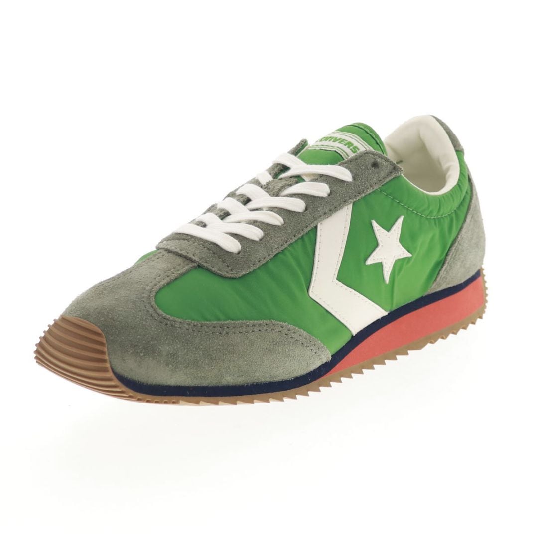 CONVERSE コンバース エスティーファイヤー AG メンズ スニーカー ローカット STFIRE AG 薄底 33702480 グリーン/オレンジ