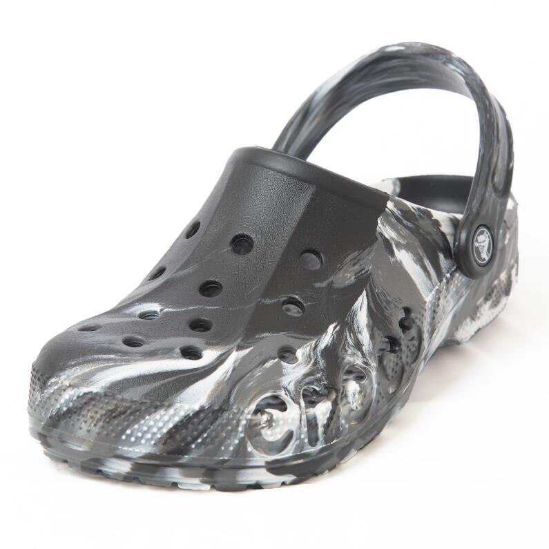 クロックス メンズ サンダル バヤ マーブル クロッグ BAYA MARBLED CLOG ブラック / ホワイト Black / White 206935 066 特価商品 アウトレット