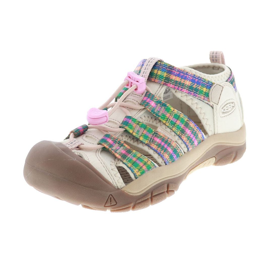 KEEN キーン ビッグキッズ ニューポート エイチツー キッズ サンダル NEWPORT H2 1032143 GINGHAM/ORCHID SMOKE 夏 アウトドア レジャー 海 川遊び