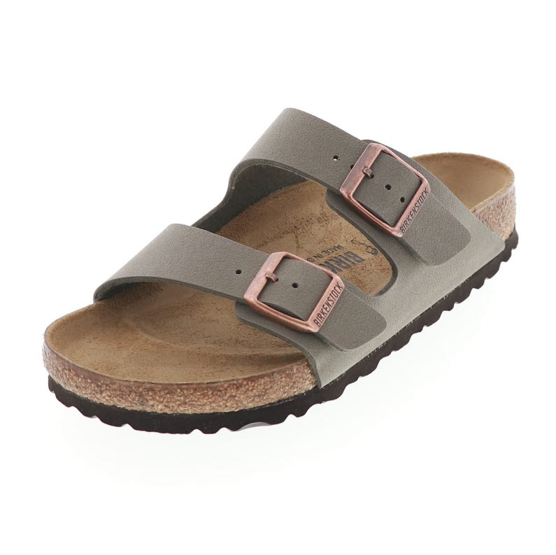 ビルケンシュトック アリゾナ レディース サンダル コンフォート シューズ Arizona Bs Birko-Flor 0051211 レギュラーフィット 夏サンダル ストーン