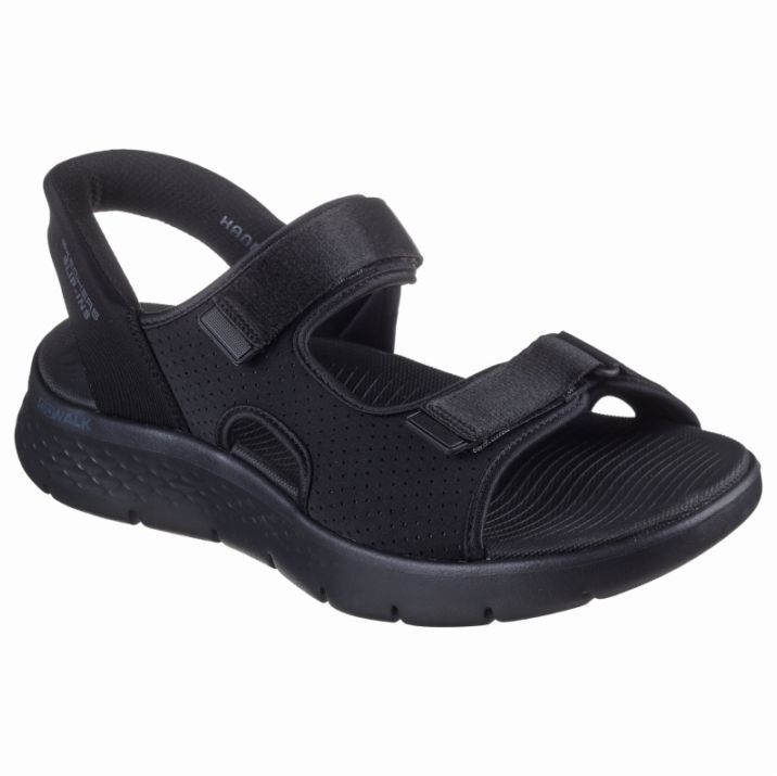 SKECHERS スケッチャーズ メンズ サンダル スリップインズ ゴーウォーク フレックス SD イージー エントリー 229210 BKLM ブラック/ライム
