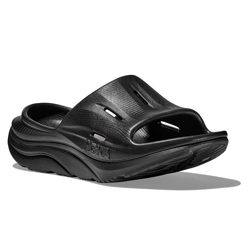 HOKA ホカ ORA RECOVERY SLIDE 3 オラ リカバリーサンダル 3 レディース 1135061 ブラック BLACK