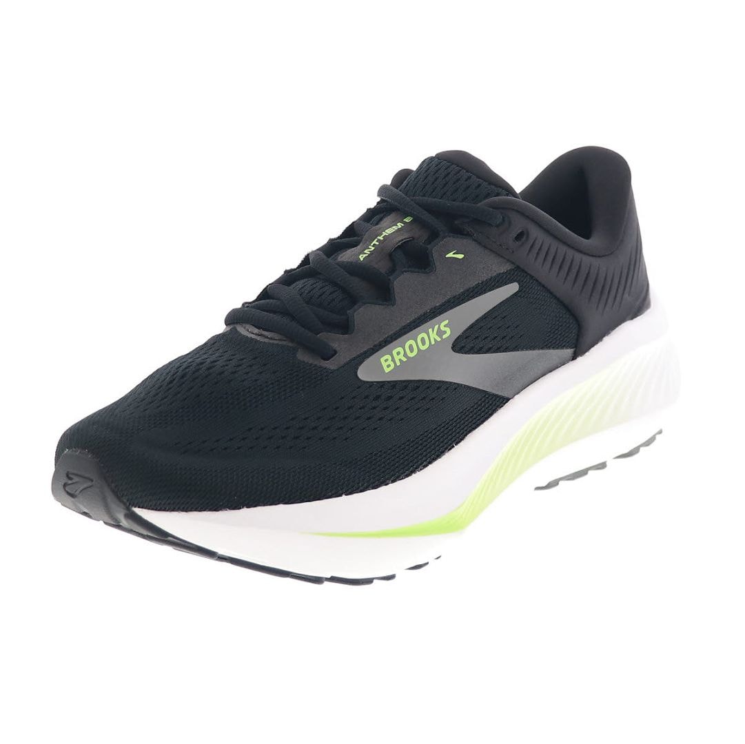 BROOKS ブルックス アンセム8 メンズ ランニングシューズ ウォーキング ローカット スニーカー 運動靴 Anthem 8 BRM4723 B/GRN ブラック/グリーン
